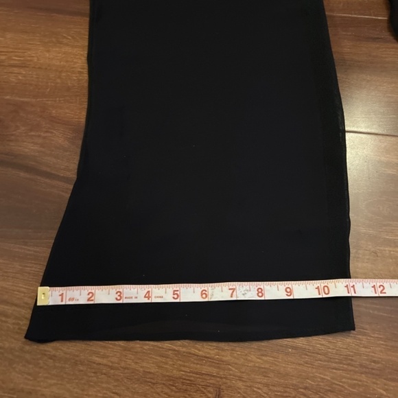 🌿SALE🌿TADASHI Shoji Overlay Wide Leg Pants size 8 - Picture 8 of 8